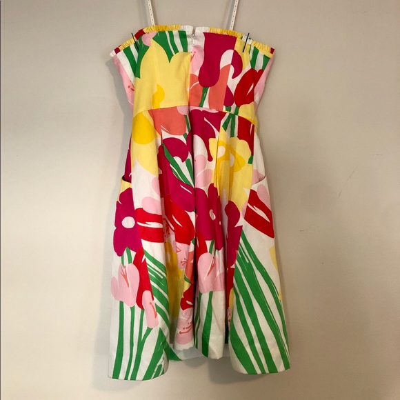 Lilly Pulitzer Strapless Floral Dress with Pockets - Picture 3 of 3